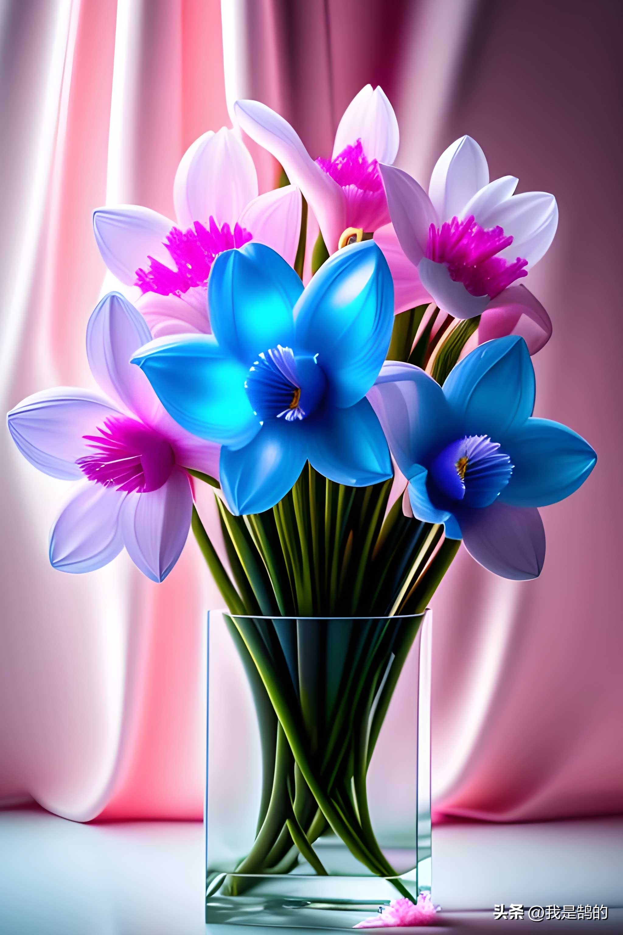 别具一格的水晶花图片,晶莹剔透的水晶花