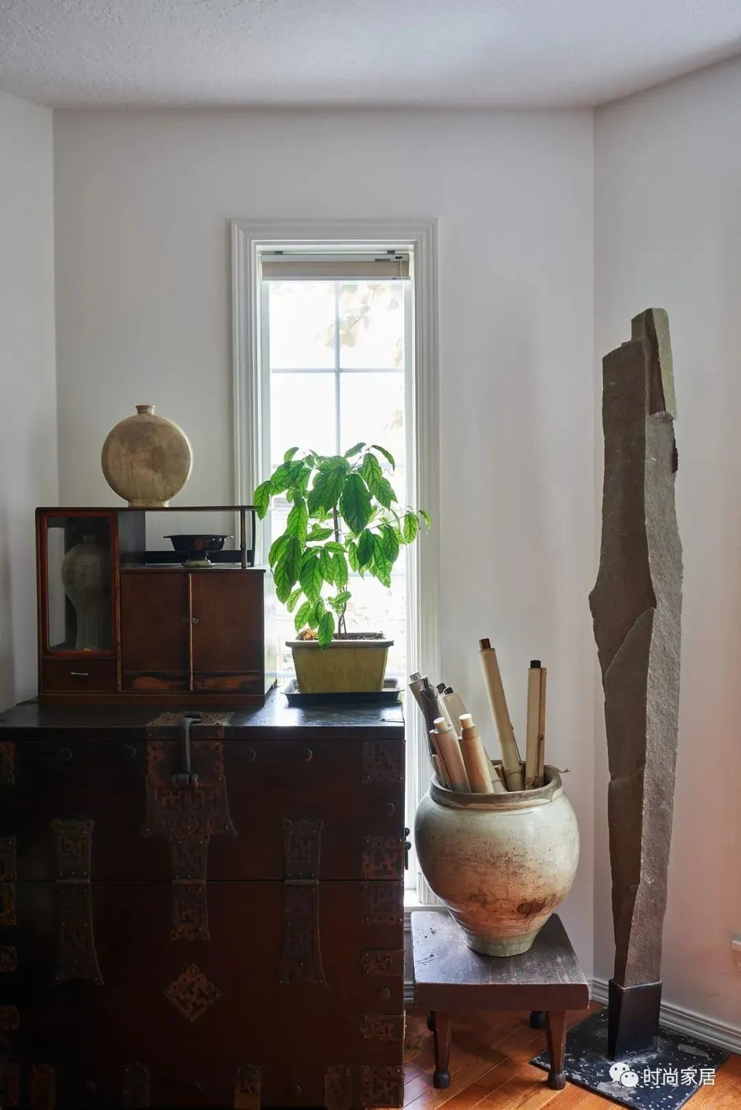 从五道营搬回乡下的夫妻俩,用旧物装出闲适之家