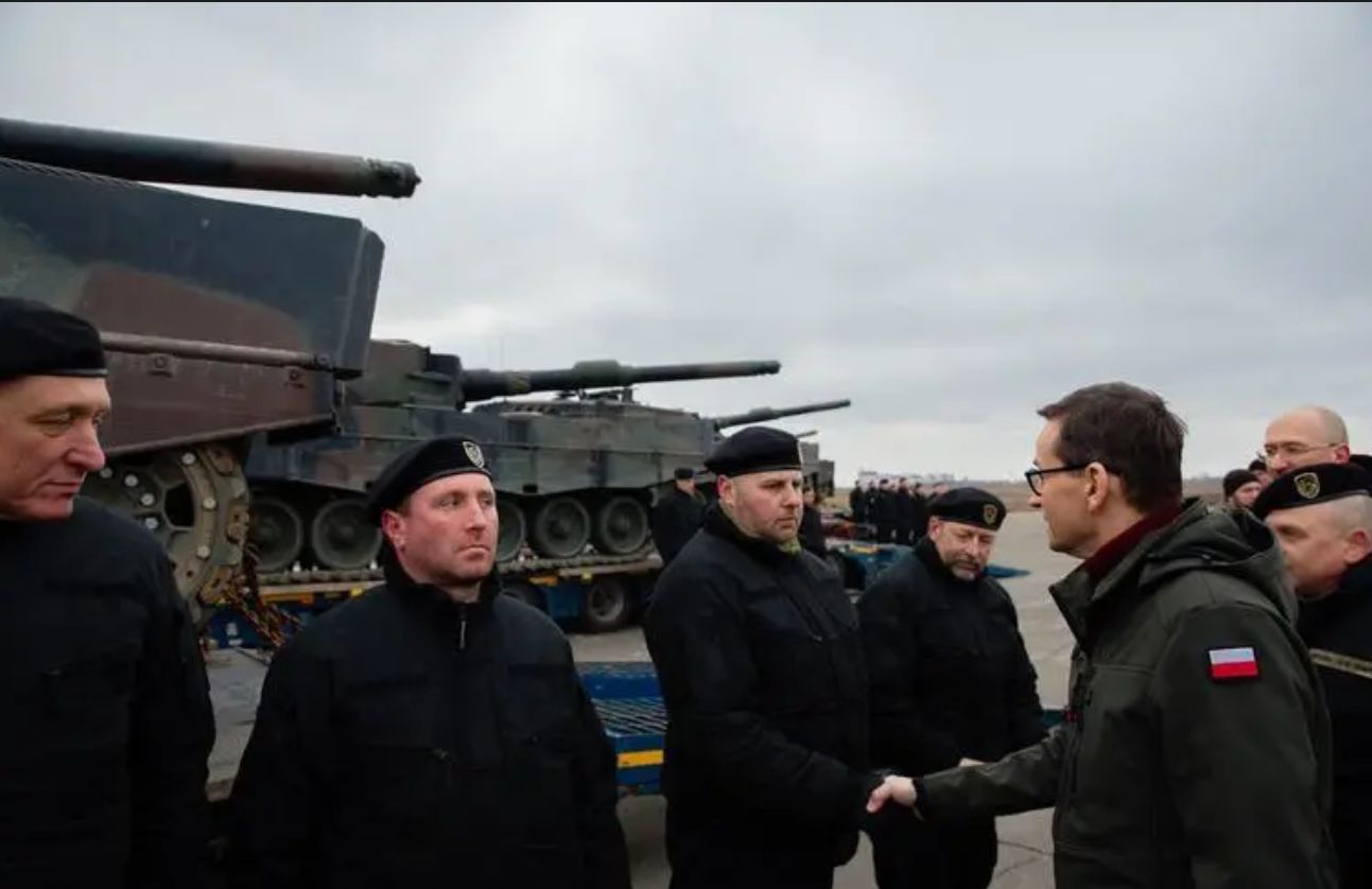 波兰援助乌克兰豹2坦克,波兰援助乌克兰豹二坦克