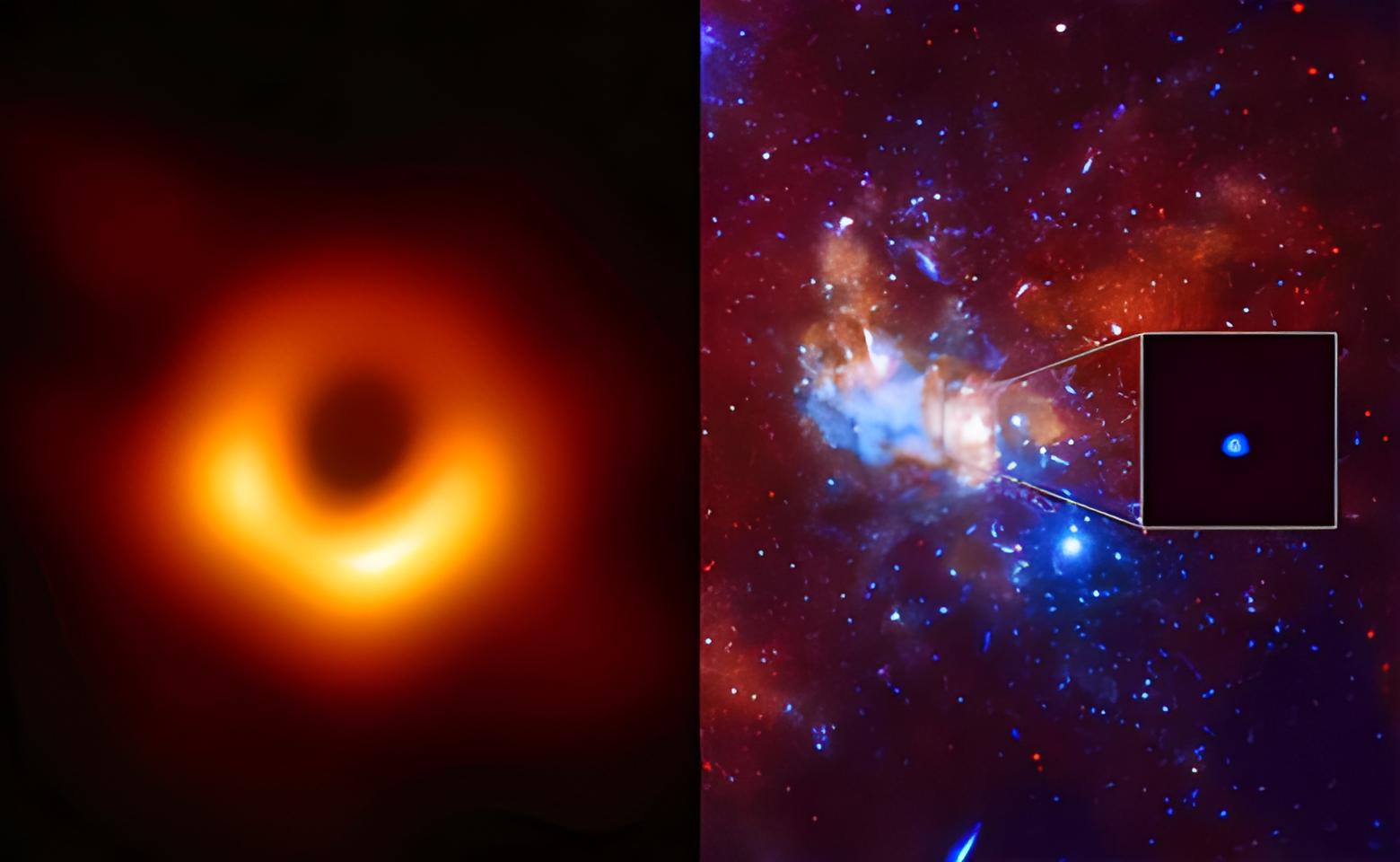 银河系中心超大质量黑洞首张照片,银河系中心超大质量黑洞首次露面