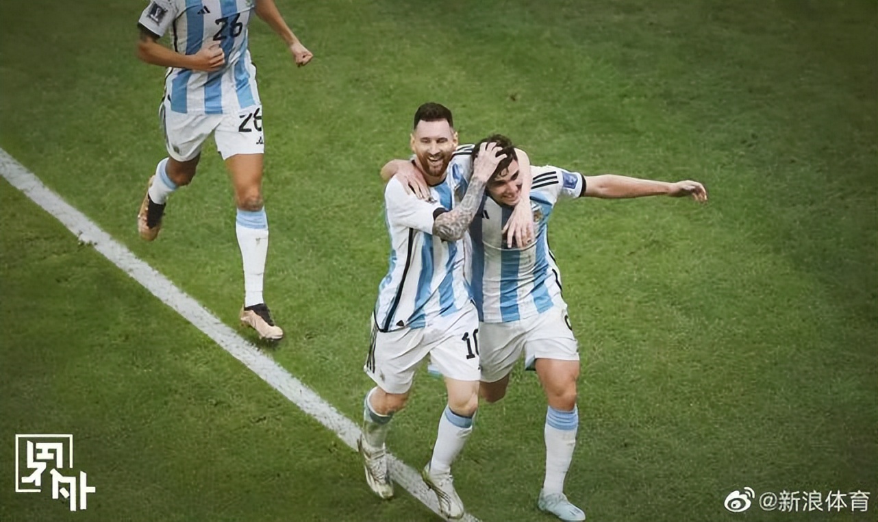 梅西和德保罗欢呼胜利,梅西一场7球