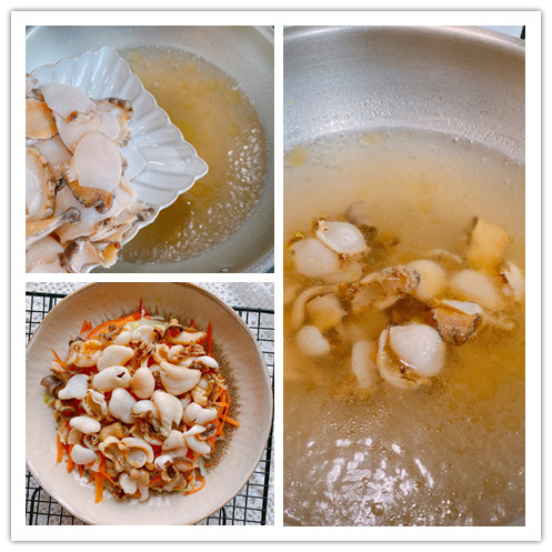 咸香金汤鲍鱼做法,鲜鲍鱼咸香