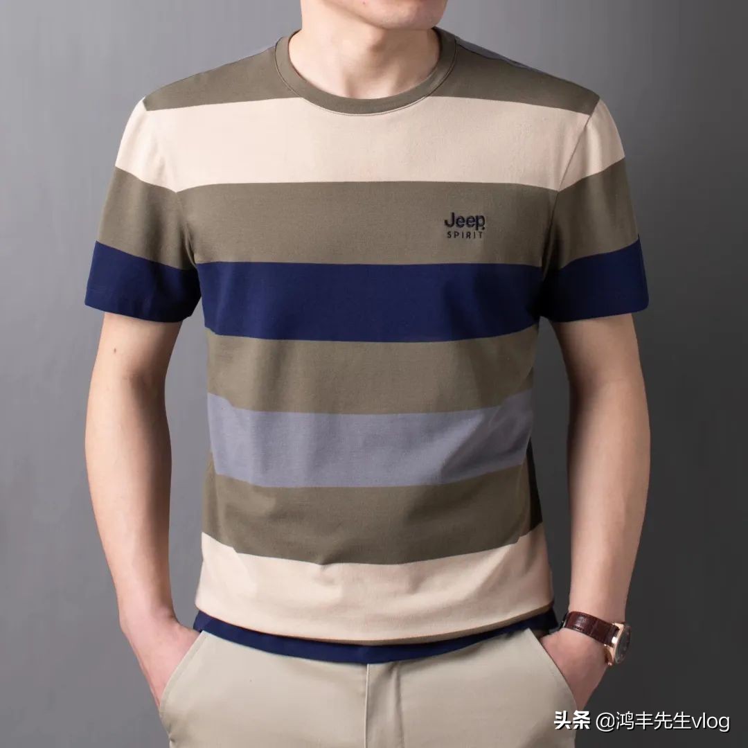 jeep短袖t恤专卖店男装翻领,jeep短袖t恤男纯棉官方正品