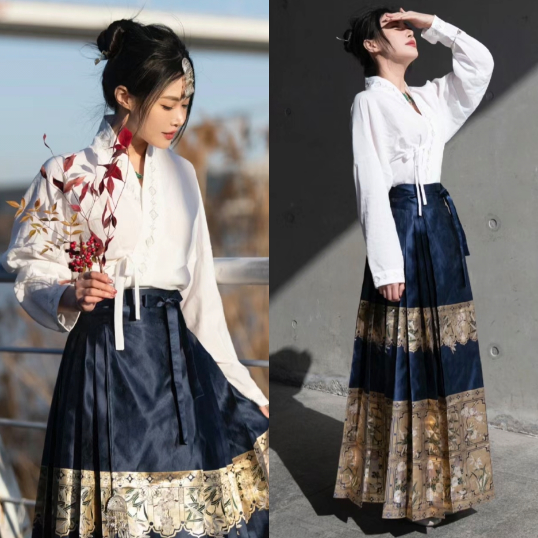 北大女生穿马面裙毕业典礼,北大女生马面裙