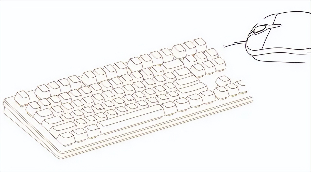 87键盘和104键盘键位差距一样吗,标准键盘都有哪些键位啊