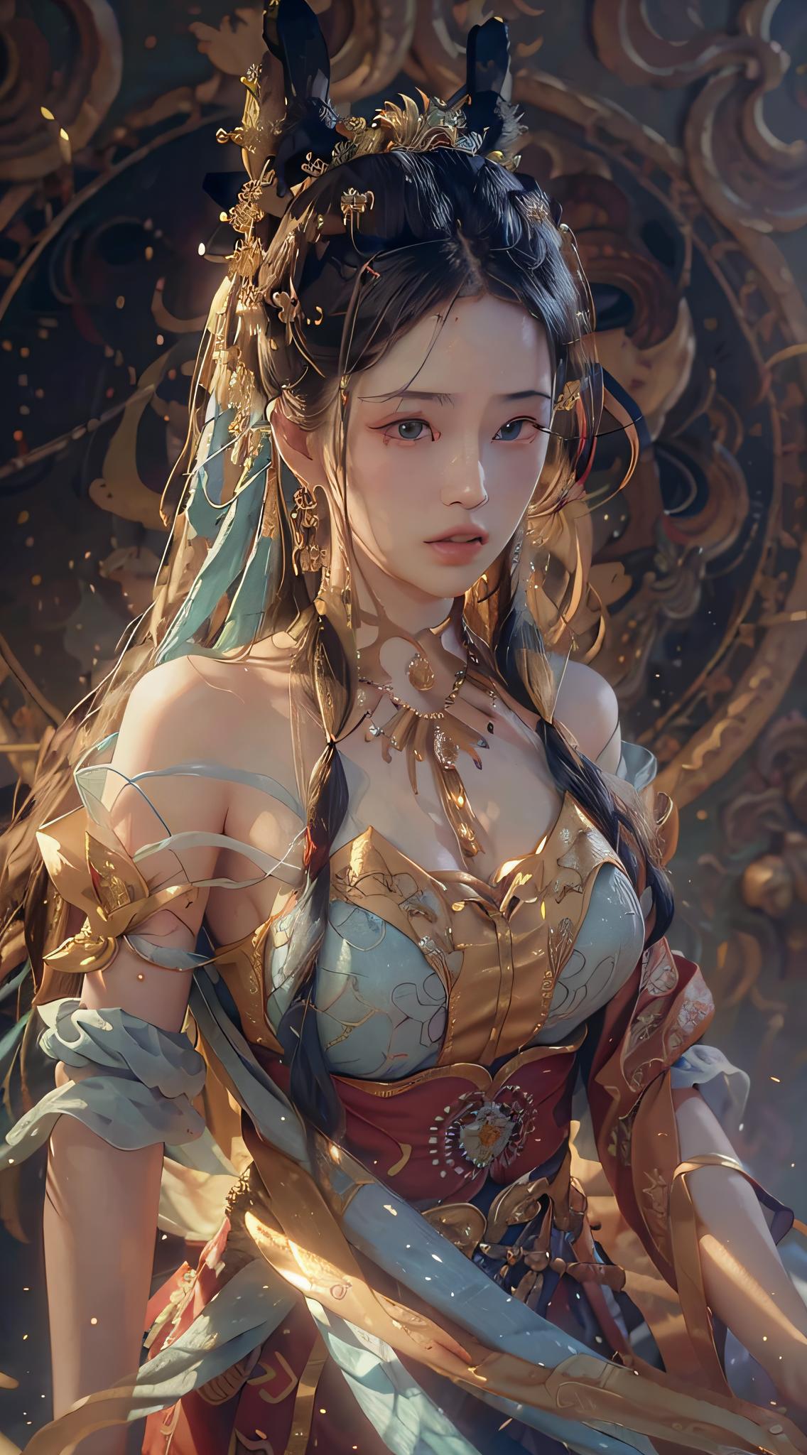 古风帝王美女壁纸图片,古风真人壁纸高清唯美女