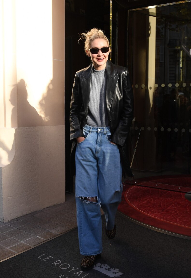 松弛舒适时髦的穿搭,松弛时尚感