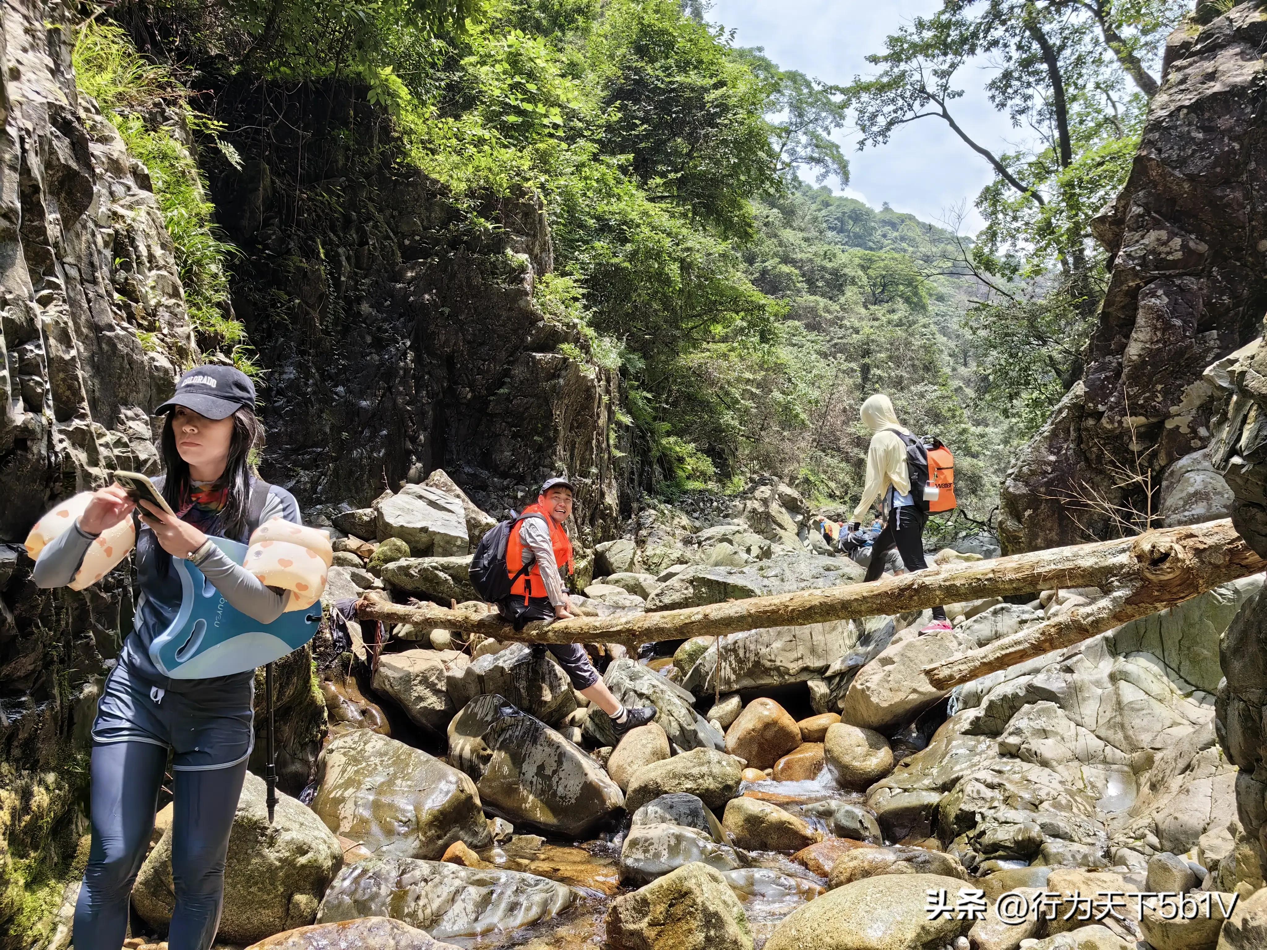 【探秘金紫山下的清凉秘境】行走在资源资江源大峡谷的风景线上