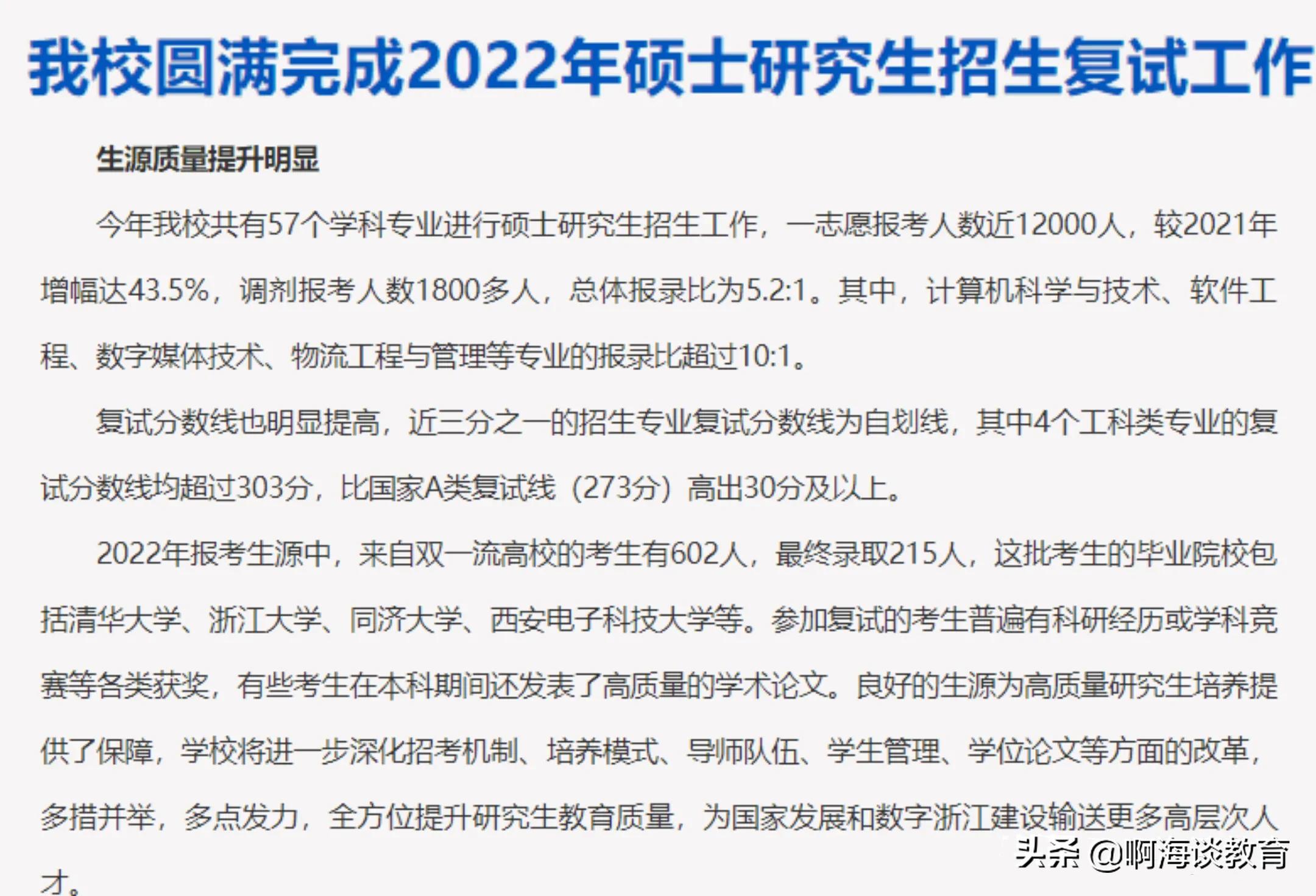 杭电研招,杭电一志愿拟录取要确认吗