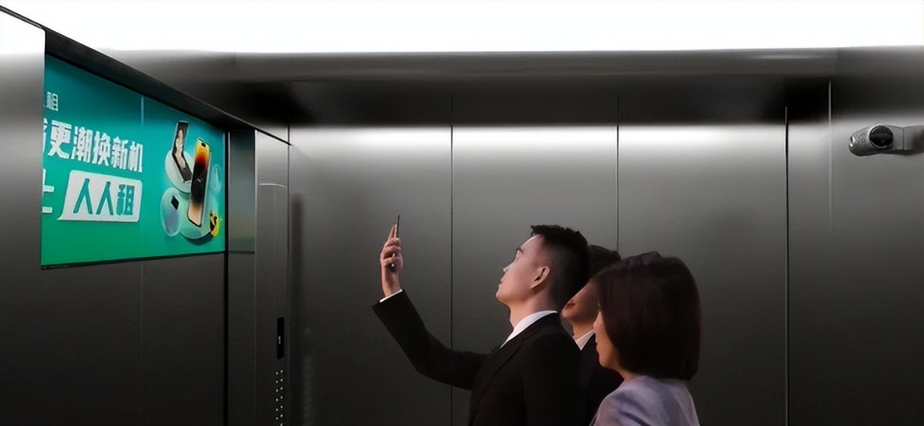 科威特电梯公司成功采购奇屏电梯广告投影仪