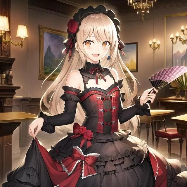 二次元3d动漫美女壁纸手绘,ai二次元壁纸动漫美女