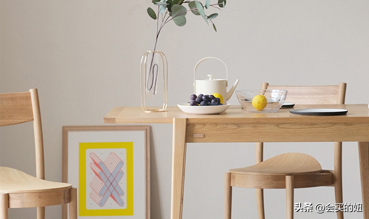 餐厅加厚实木餐桌纯实木,值得推荐的实木餐桌