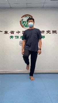 踝距腓韧带断裂术后康复训练,左踝距腓前韧带断裂术后康复训练