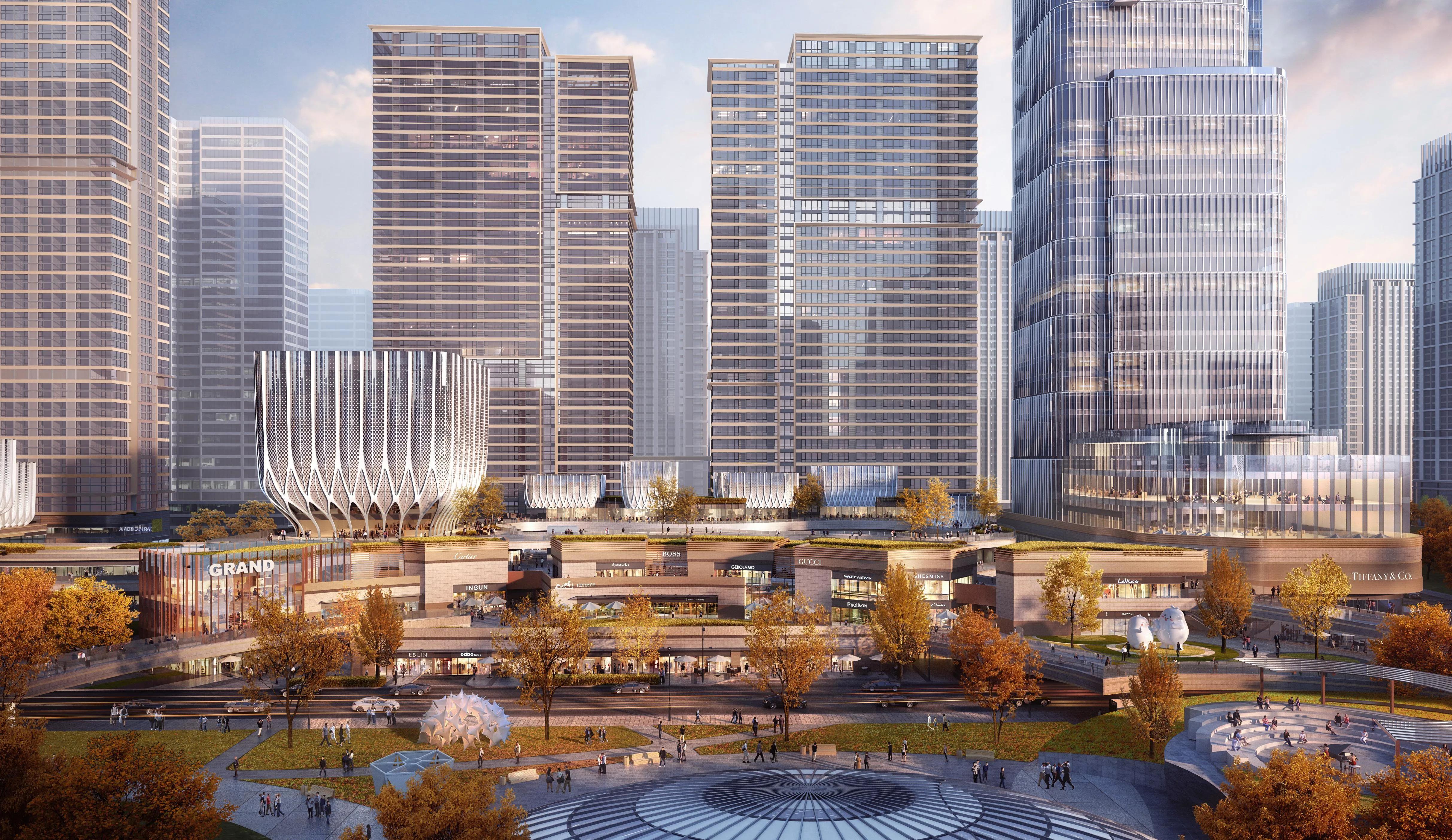 济西生活区规划图,济北新区商业综合规划