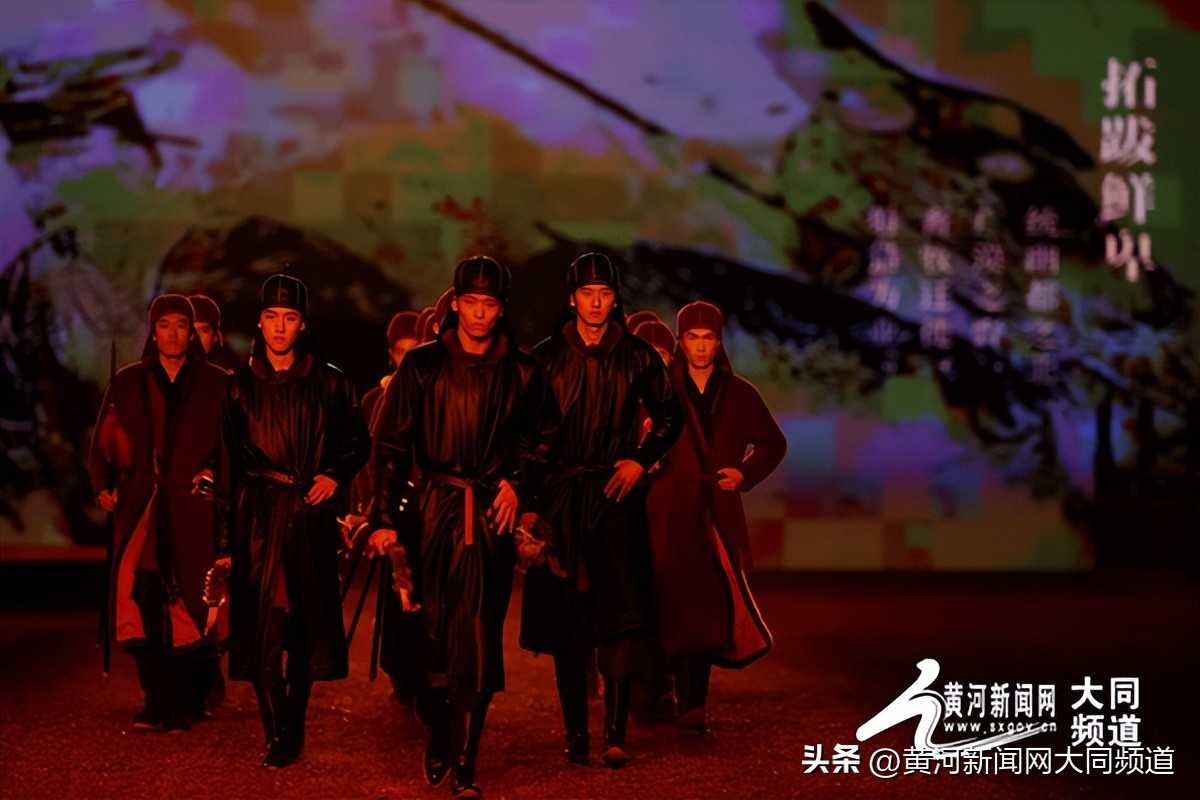 参观云冈石窟景区,云冈石窟景区视频