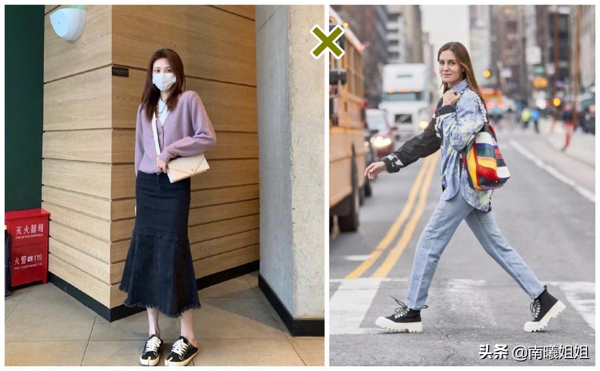 适合穿裙子的帆布鞋百搭款,现在流行帆布鞋显瘦洋气又舒适