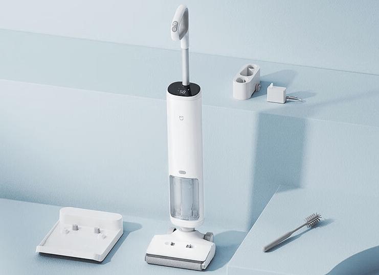 追觅洗地机h12pro和美菱洗地机,悠尼洗地机和德尔玛洗地机p20测试