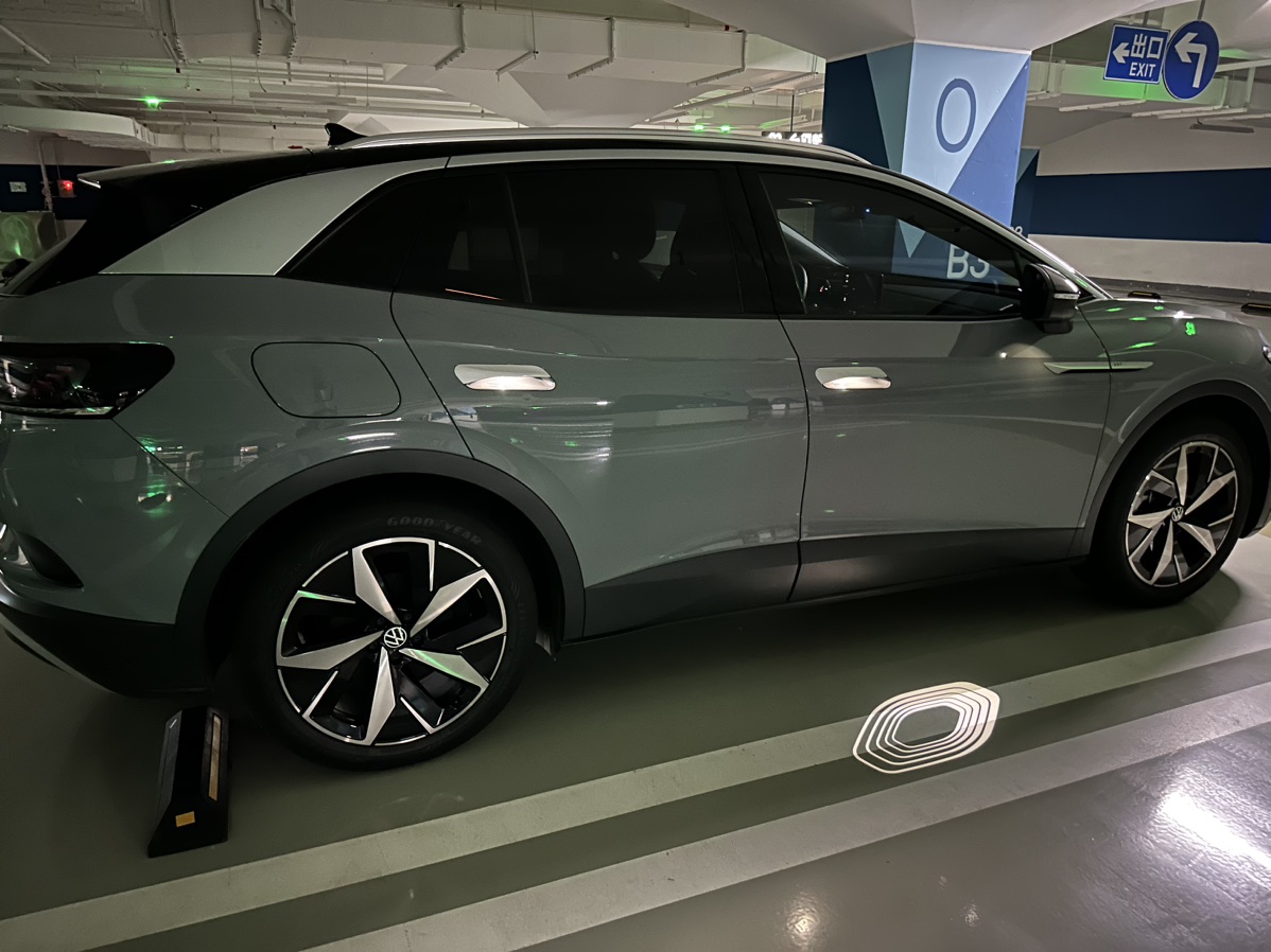 大众id.4crozz颜色,大众id.4crozz试驾