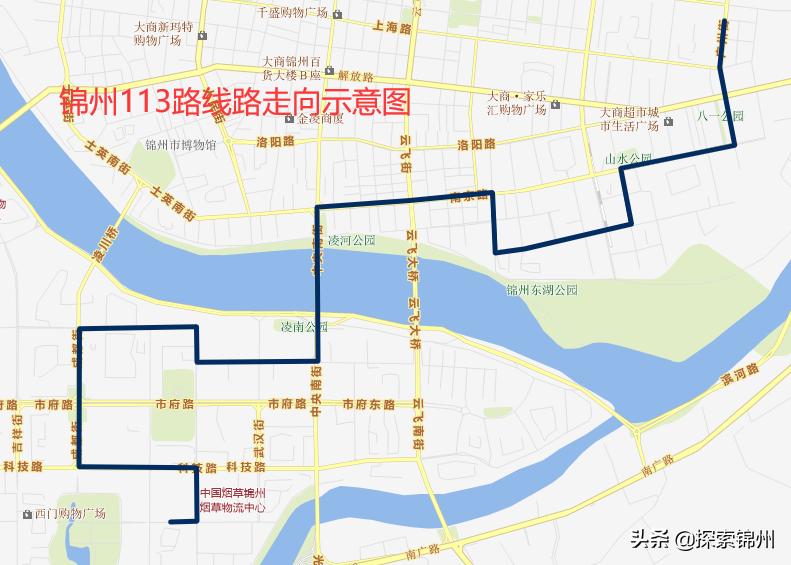 锦州2017年公交车线路一览表,2020锦州最全公交线路图