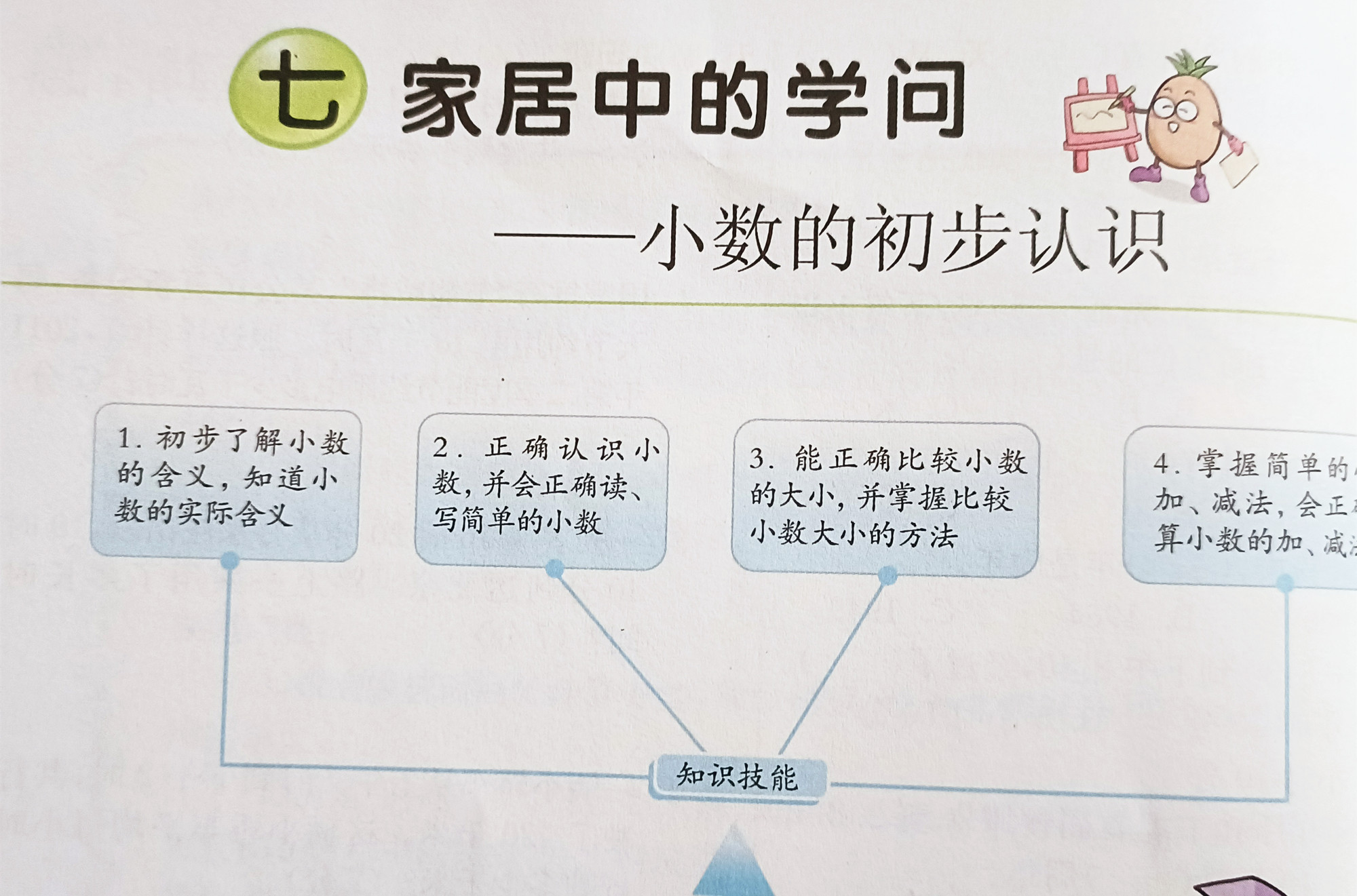 三年级数学第八单元小数思维导图,北师大版三年级上册数学认识小数