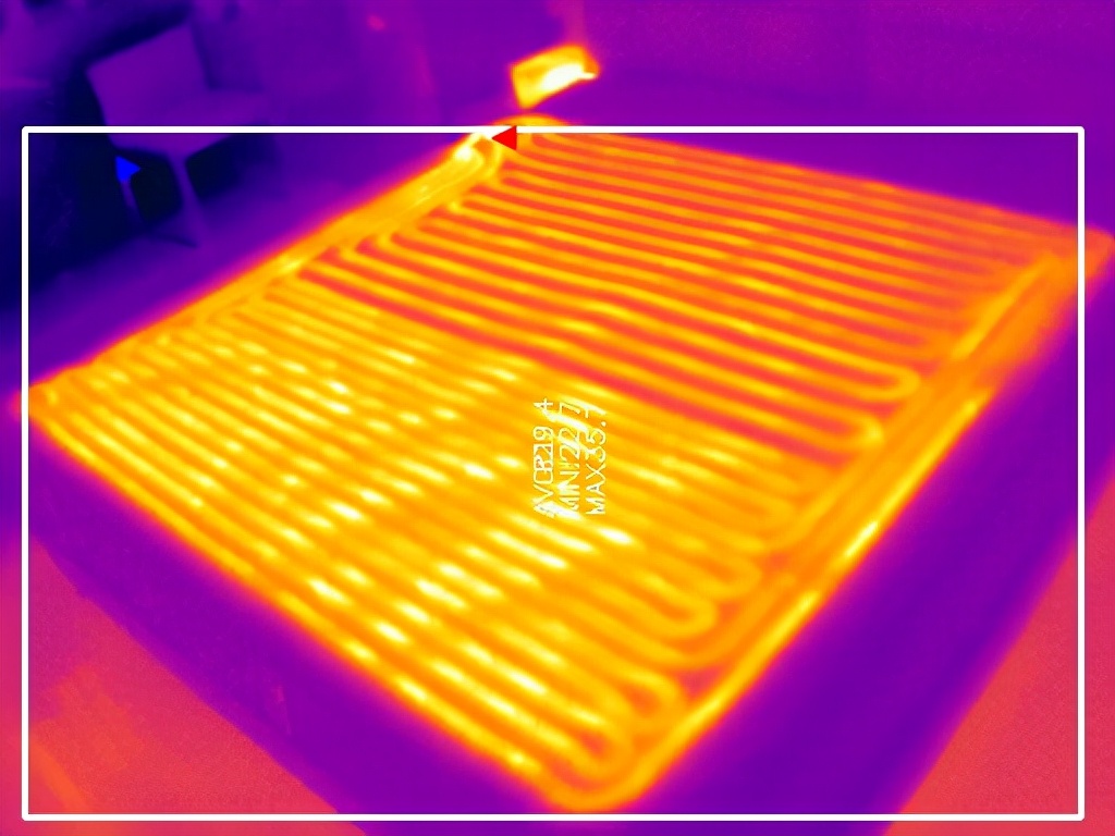 地暖垫取暖测评,智能恒温水暖毯冬天暖床神器