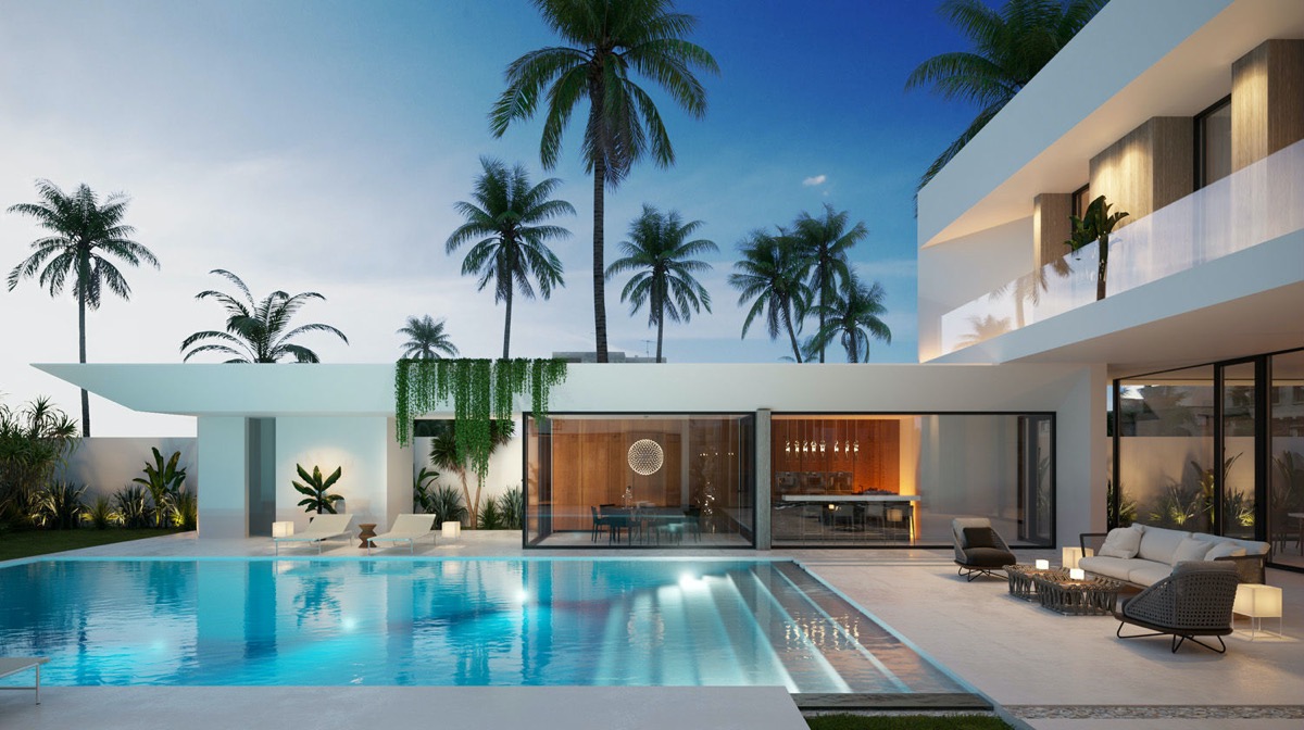 现在农村小别墅装修流行什么风格,农村现代风别墅好建不