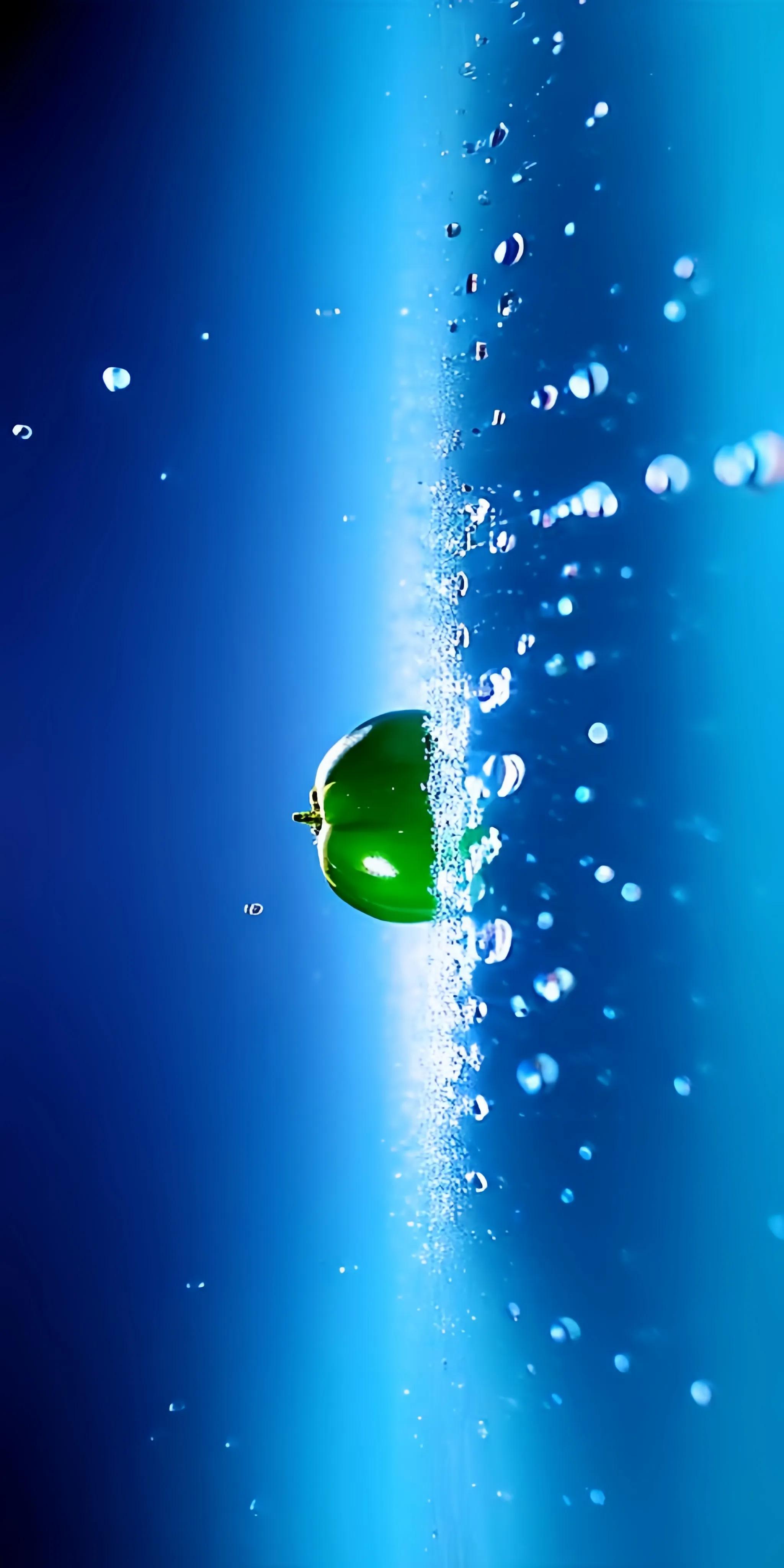 最清晰亮光风景竖版壁纸,水珠蓝色壁纸高清图片大全