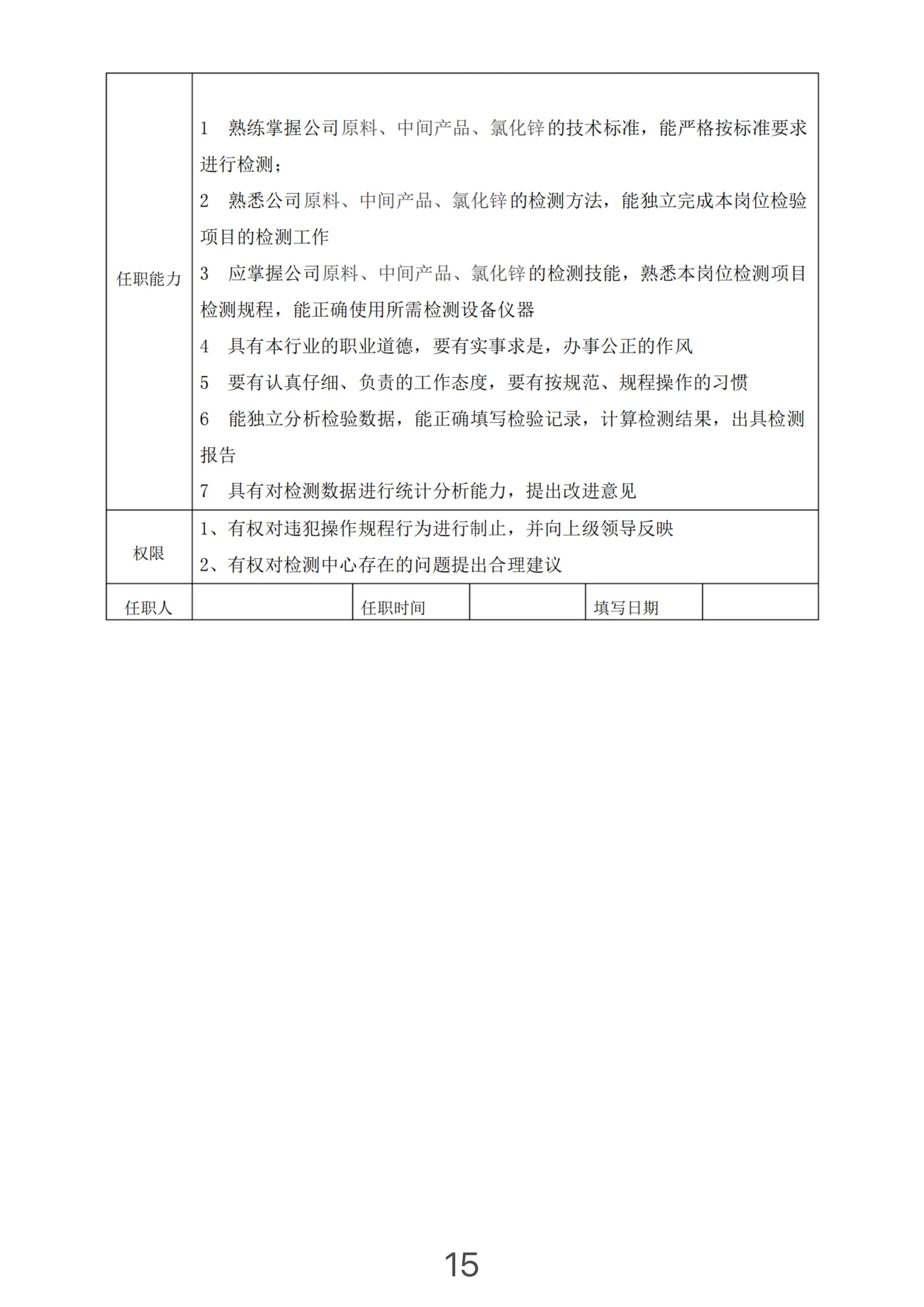 企业经营人员的岗位职责,岗位说明书与企业管理