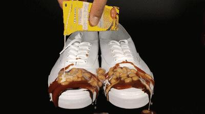 小白鞋有点大有什么小妙招,小白鞋怎么变小黑鞋