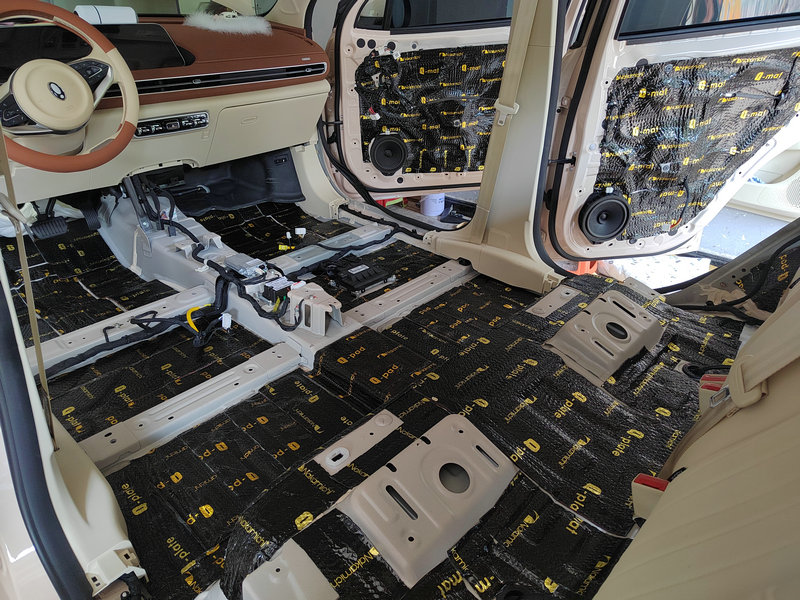 成都欧拉好猫隔音改装后测试,广州欧拉好猫隔音