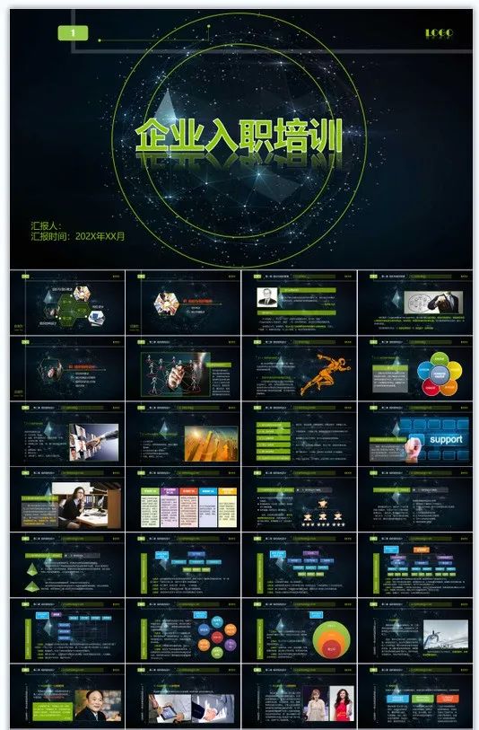 企业员工入职培训ppt模板,企业新员工入职培训ppt模板
