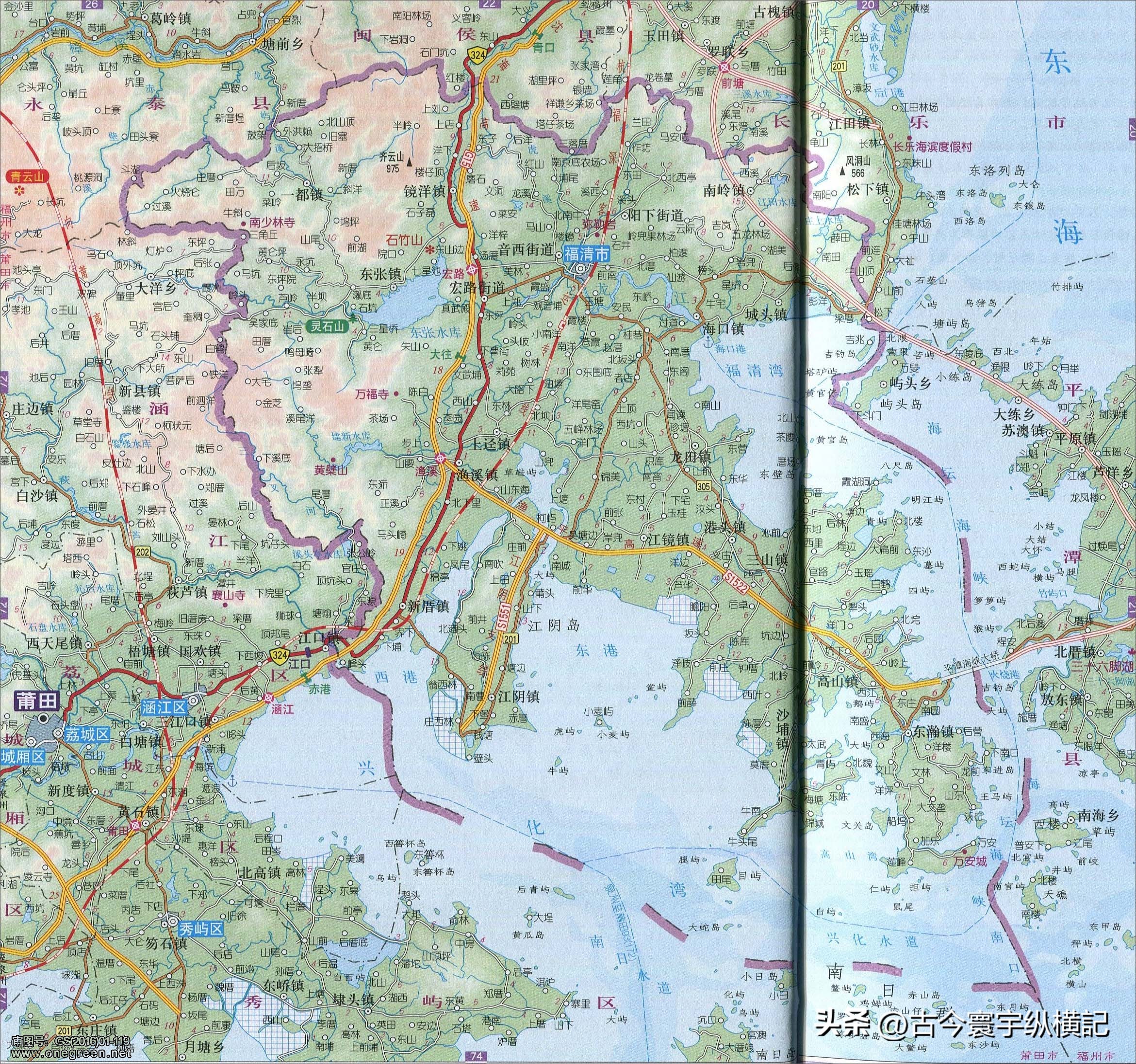 福建省行政区划地图全图,福建省县级行政区划图