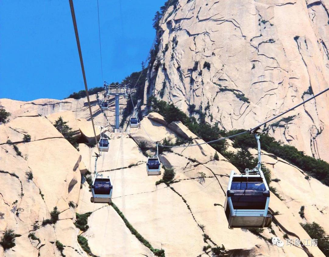 登华山攻略爬华山的最佳路线,华山西上西下爬华山攻略