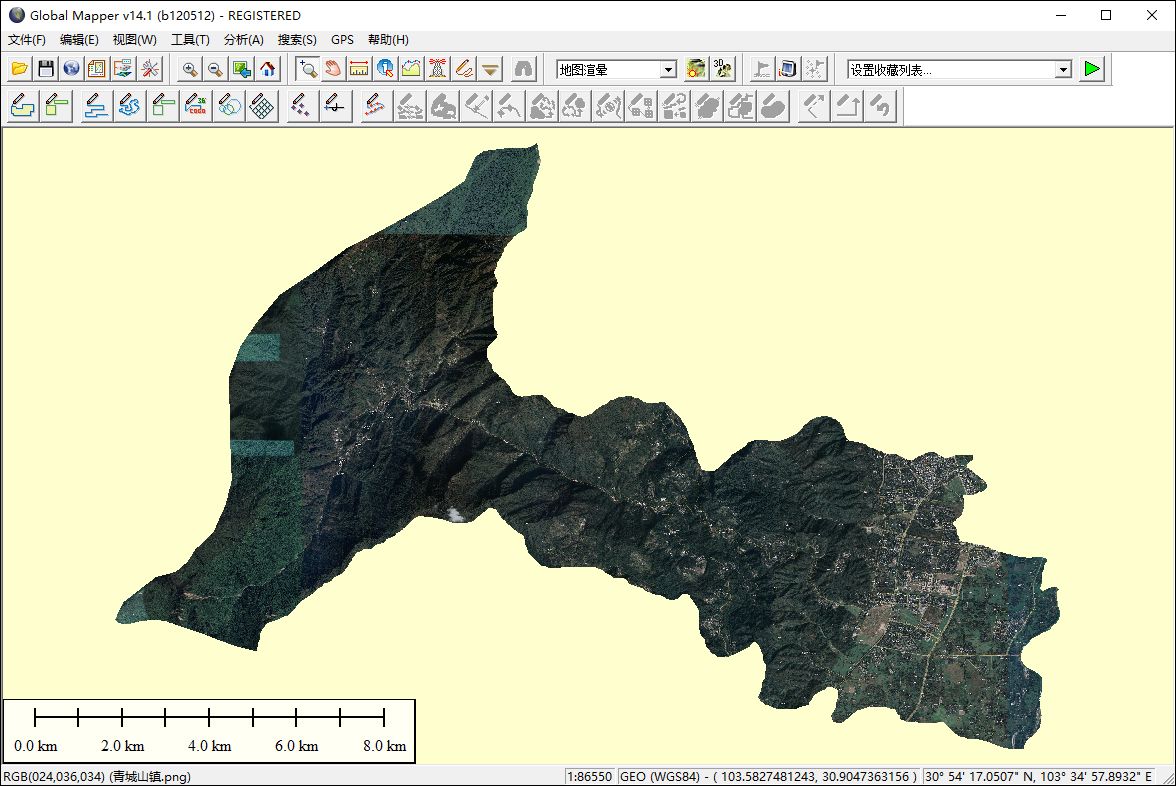 如何将行政区划地图进行填色,如何用行政区划裁剪地图