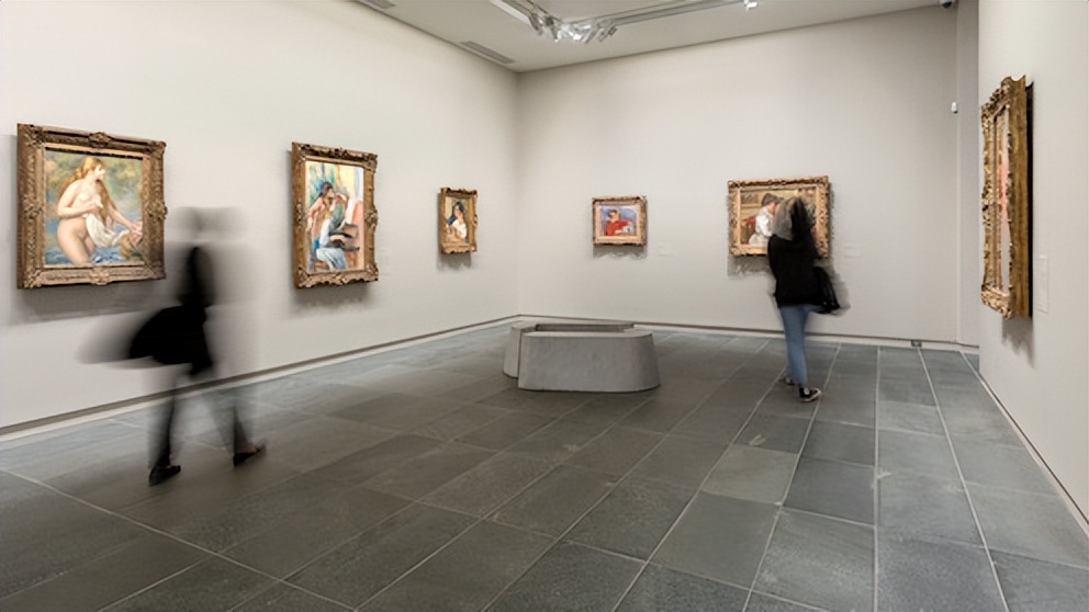 橘园美术馆睡莲,在橘园美术馆欣赏莫奈睡莲