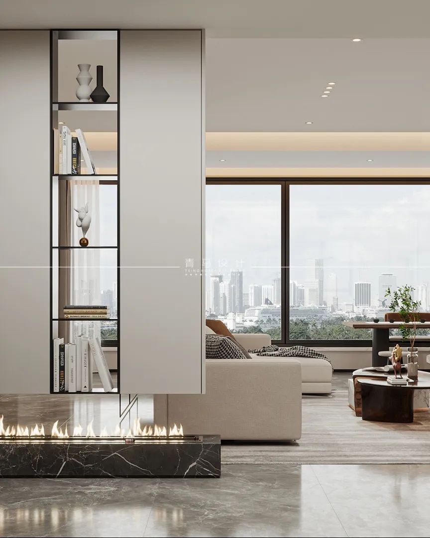 彭家坪龙湖景粼天著大平层样板间,龙湖景粼天序165大平层