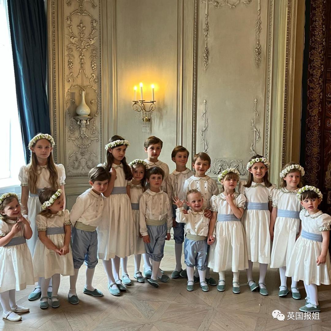 威廉凯特大婚,威廉凯特婚礼王室标准照