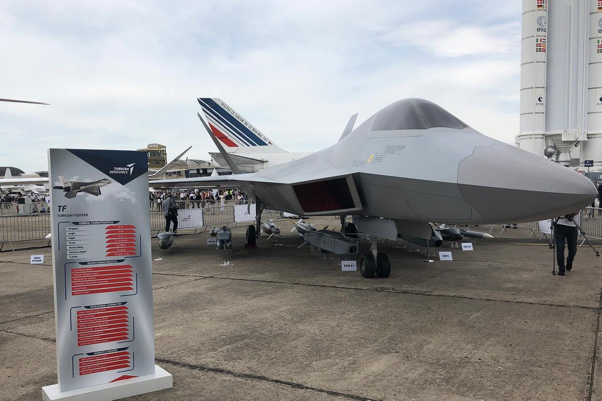 土耳其tfx隐身战斗机研究进展,tfx战斗机原型机3架