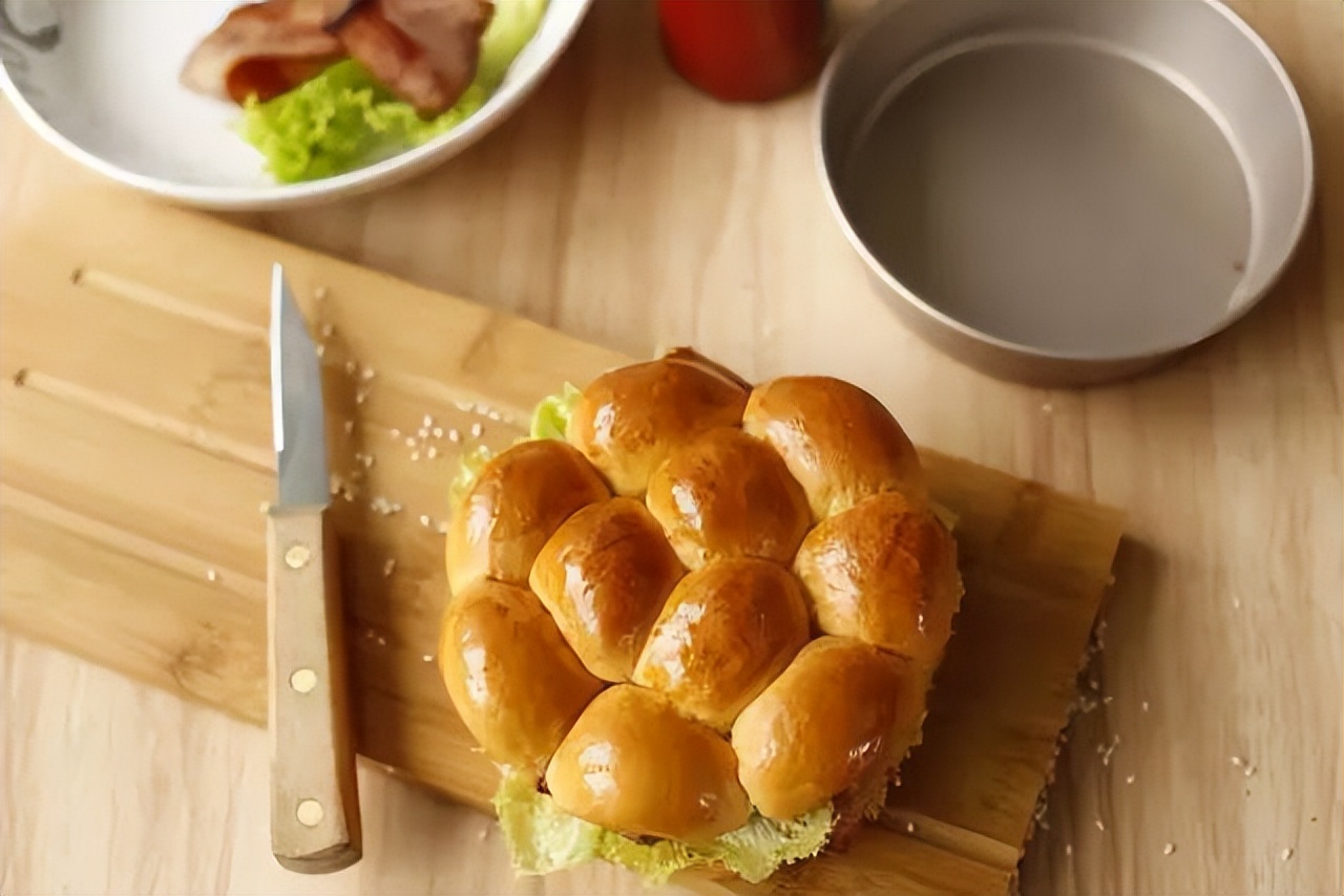 美食课大汉堡,美食课堂主题