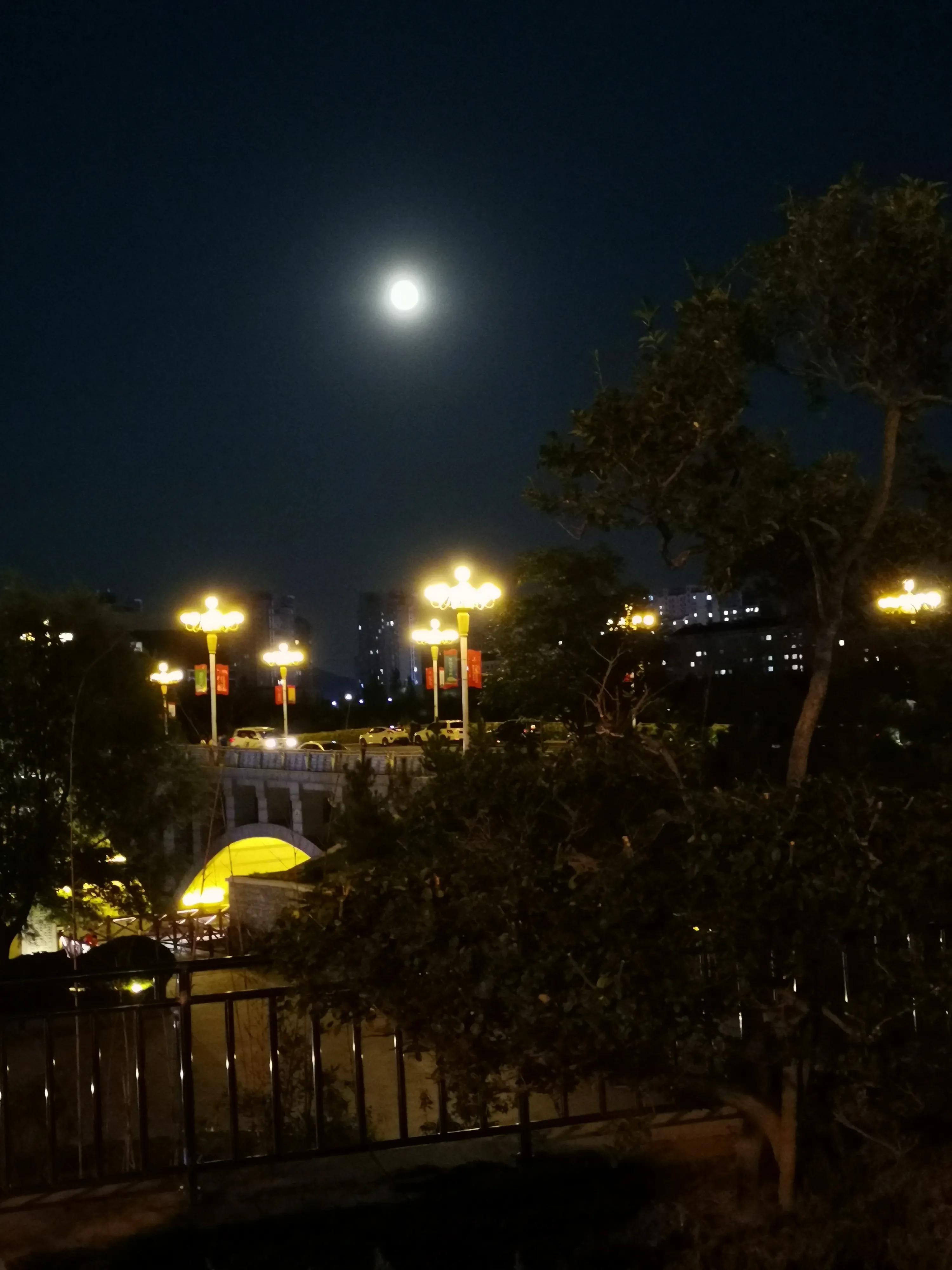 分享你拍下的最美月亮,中秋最美的月亮发朋友圈