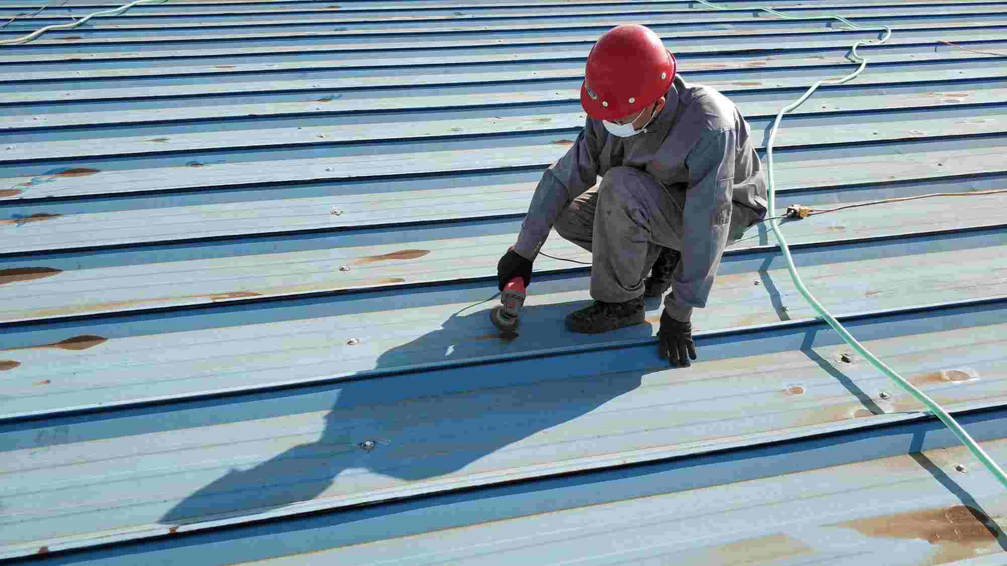 金属除锈分化学除锈和物理除锈,彩钢瓦防腐翻新除锈