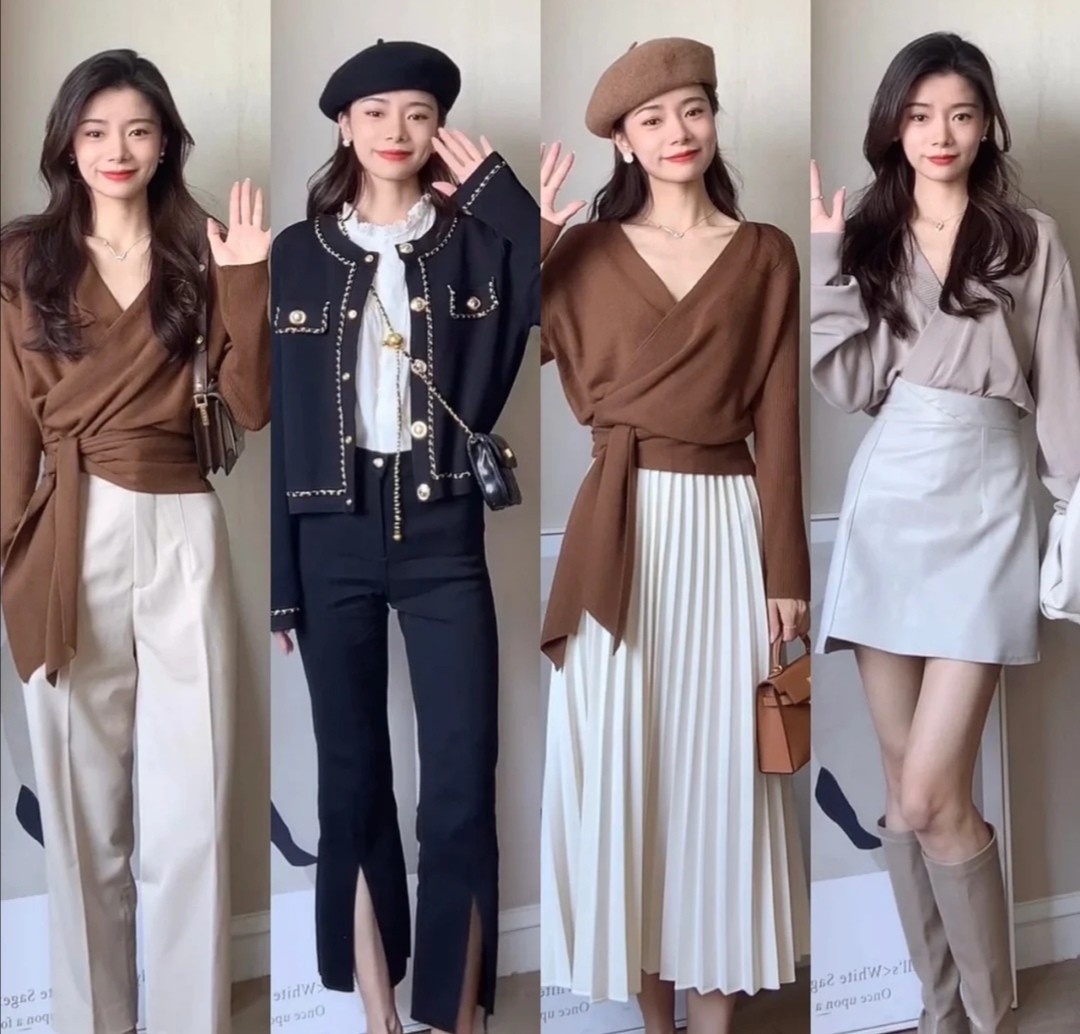 穿衣搭配女初春气质显瘦穿搭参考,秋季如何穿搭衣服好看