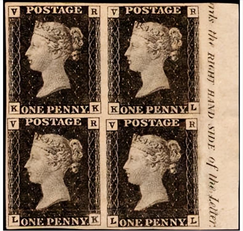 黑便士邮票的历史,黑便士邮票是纪念邮票吗