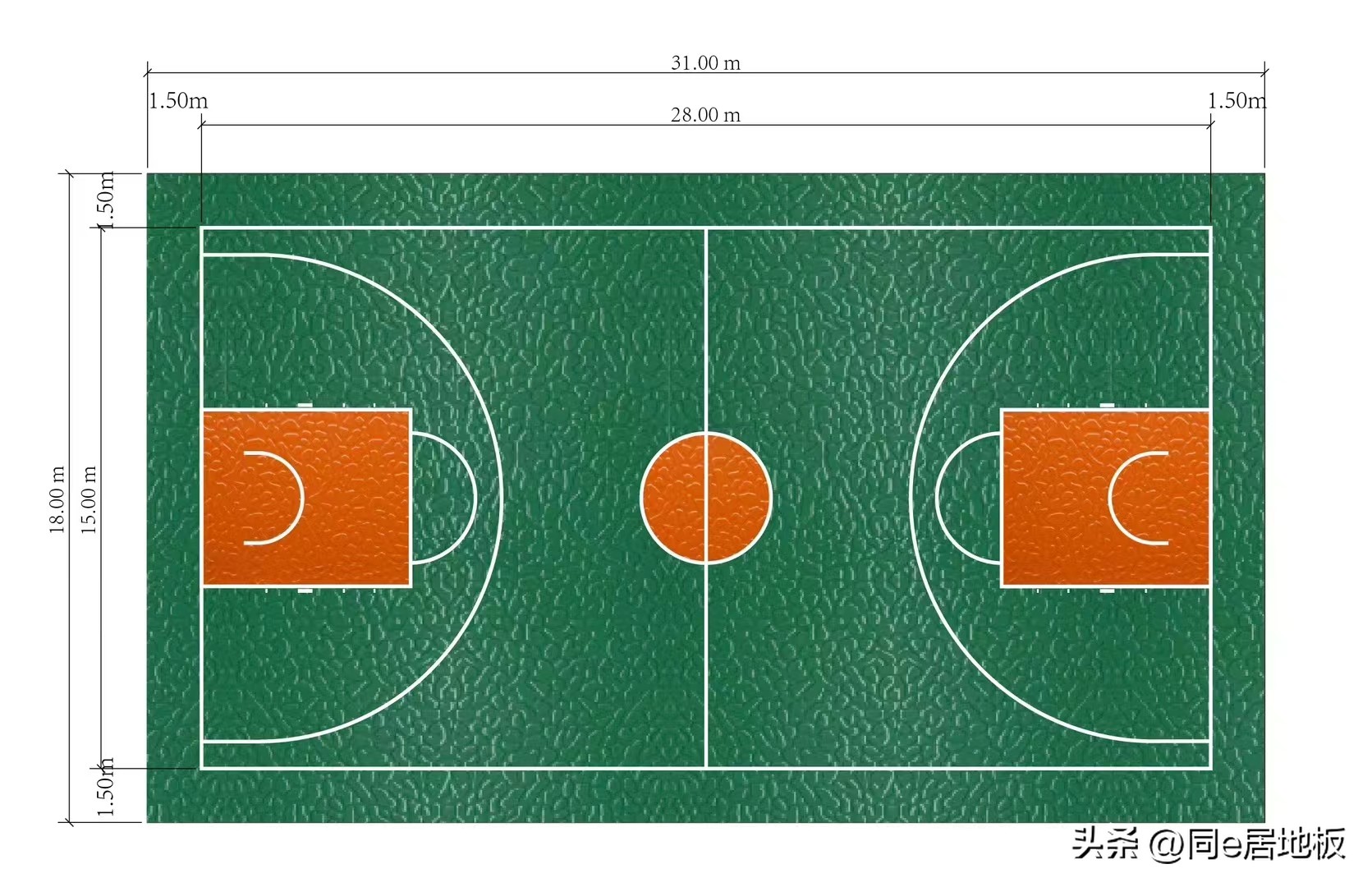 三明塑胶篮球场建设,福建室内篮球场木地板安装