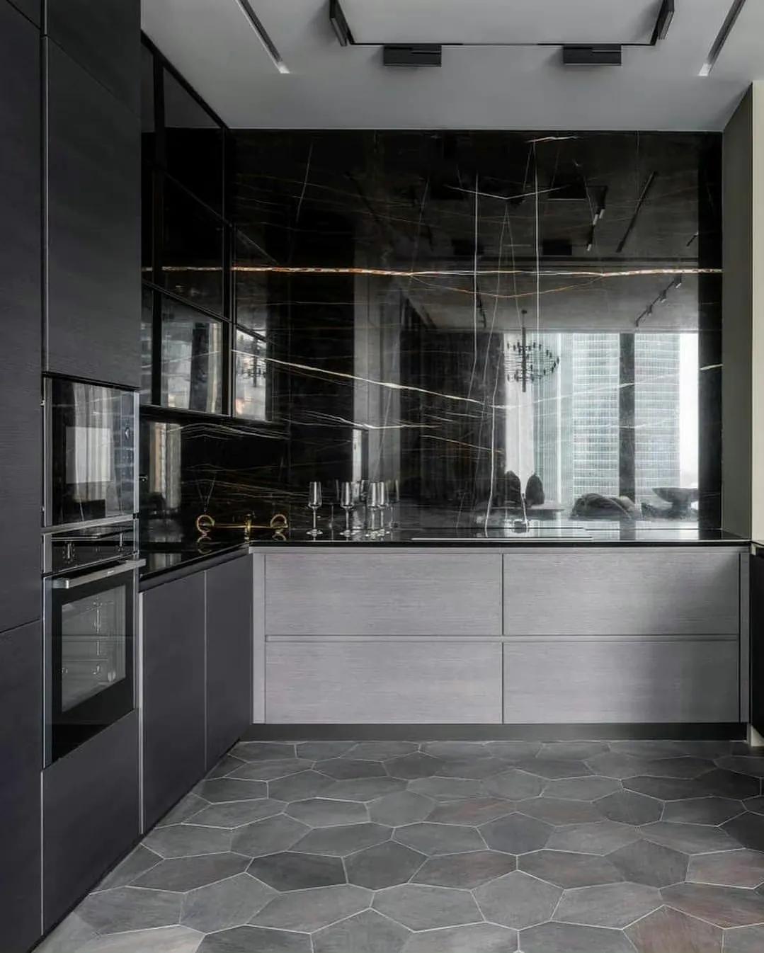 北欧风客厅阳台吧台设计,吧台餐桌客厅一体轻奢设计