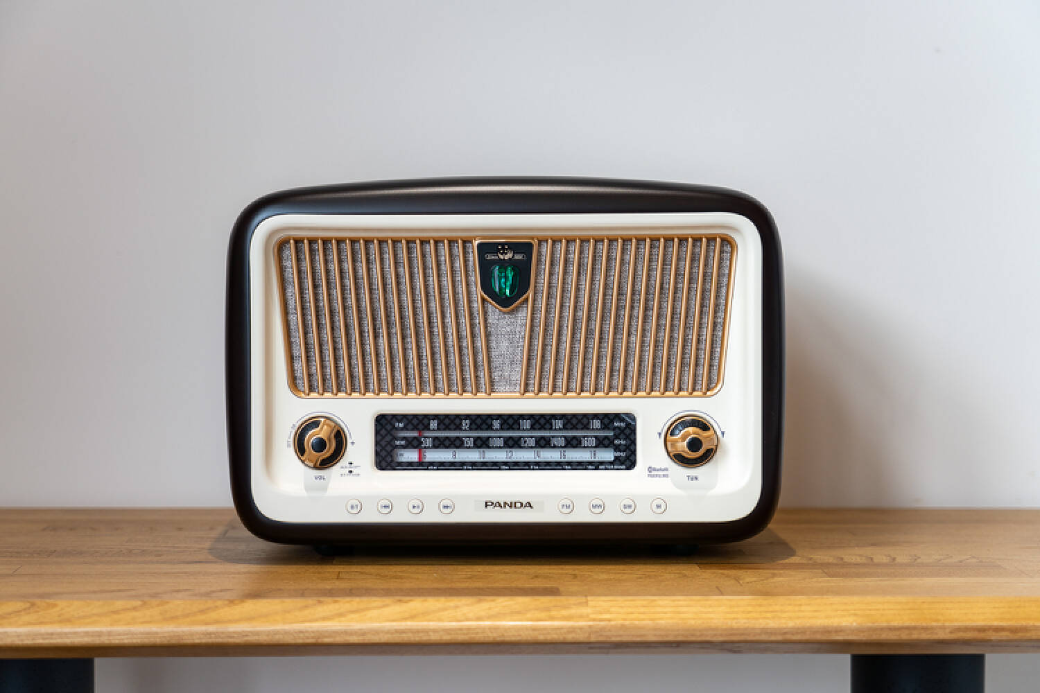 熊猫D-85蓝牙音箱,熊猫d85复古收音机评测