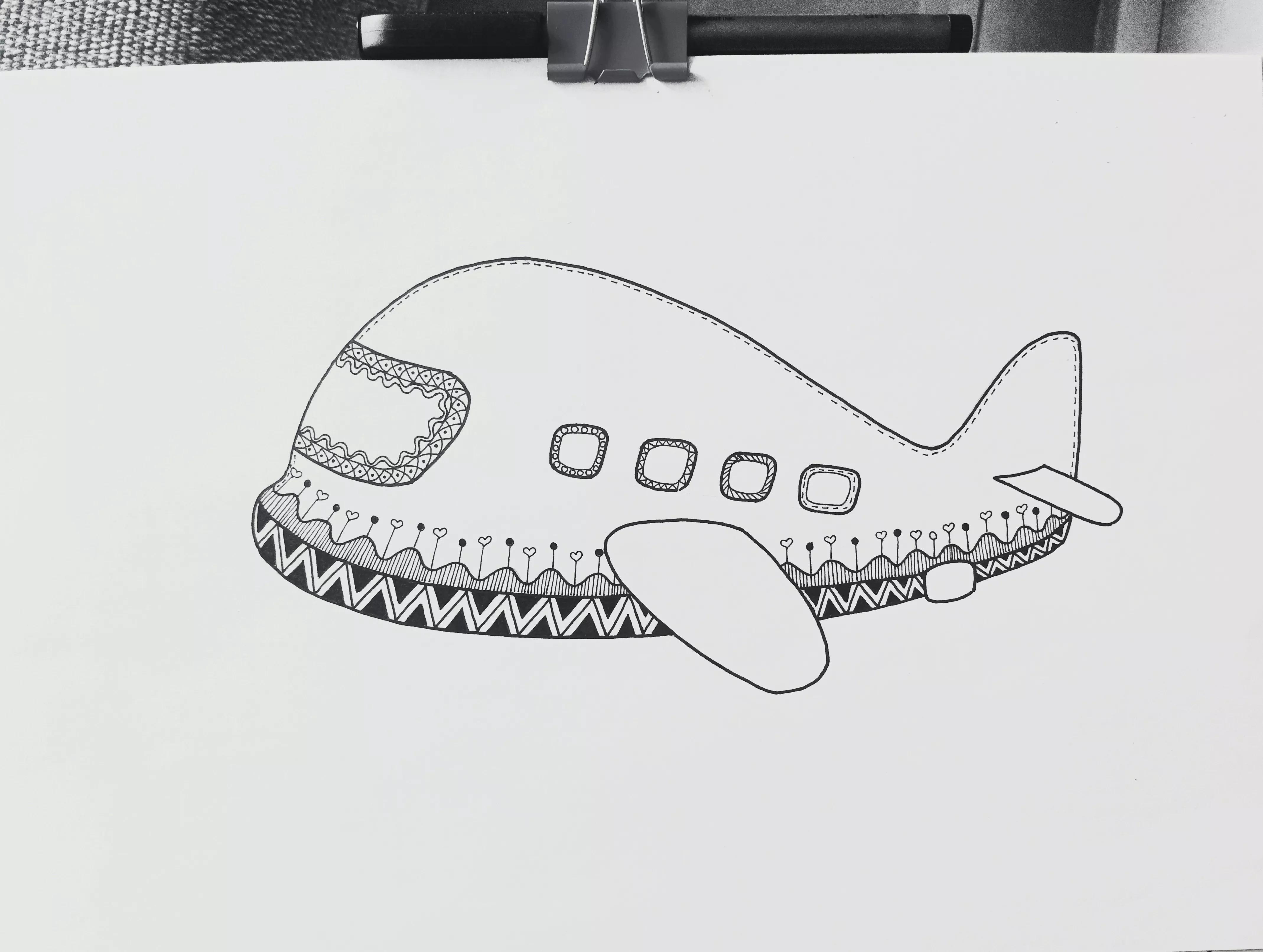 小飞机绘画技巧,小飞机绘画简笔画