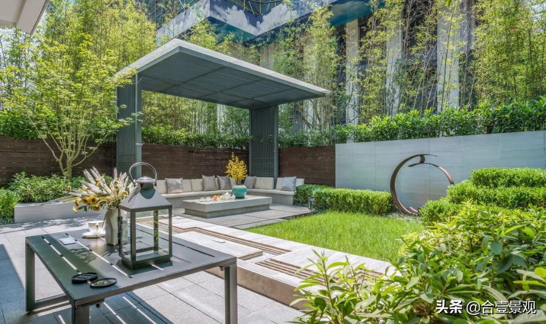 庭院设计带亭子,庭院设计木亭子