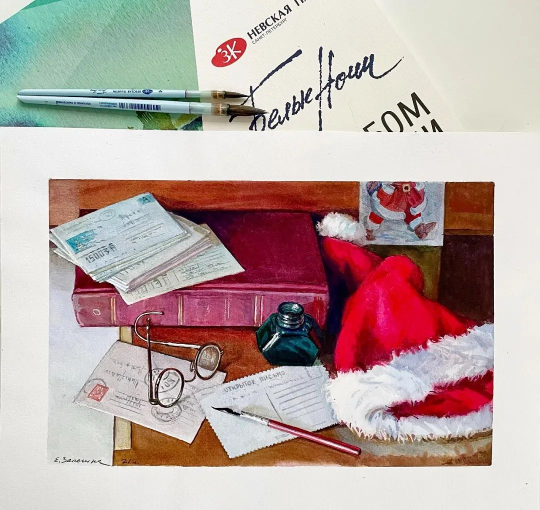 水彩画面脏？颜色单薄？不会调色，简单教程让你从小白变成大神