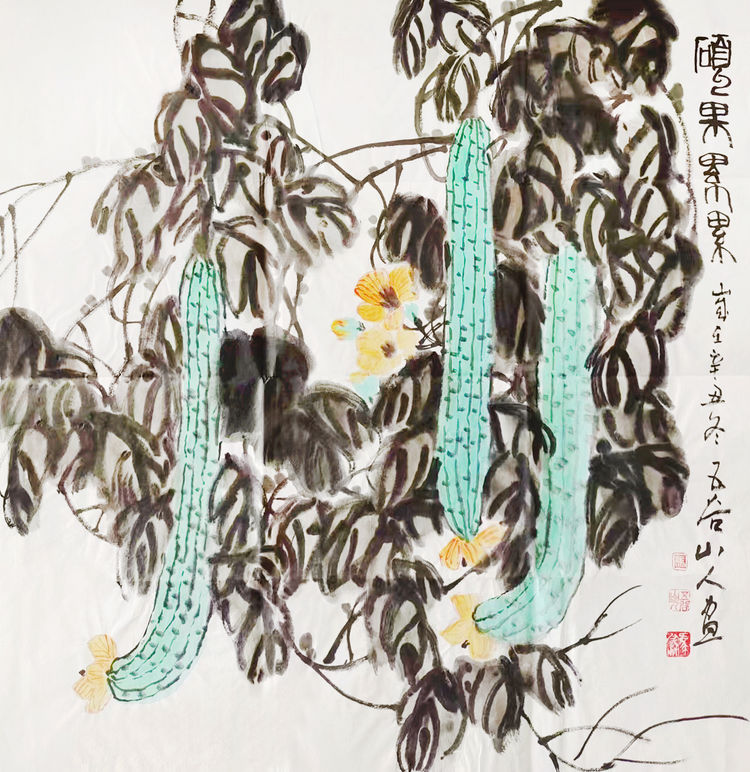 中国美术家协会会员张孝勇作品,马志明美术作品欣赏